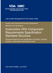 Automotive VDA Component Requirement Specification Standard Structure 2nd Edition: 2024